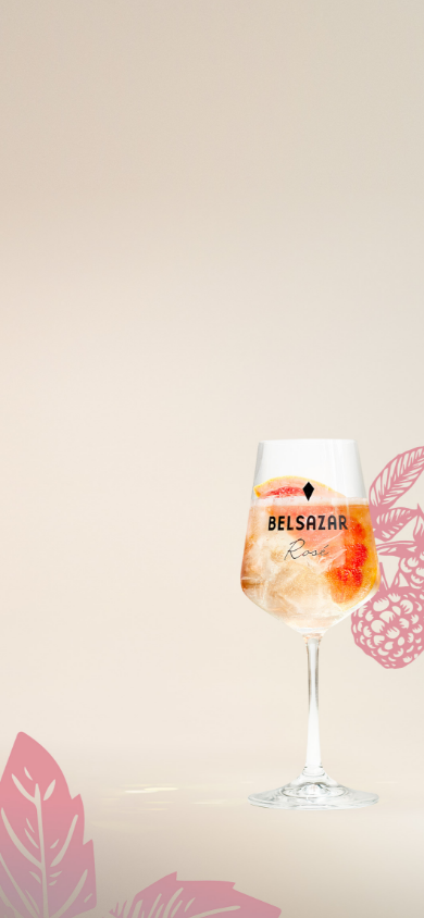 BELSAZAR ROSÉ & TONIC