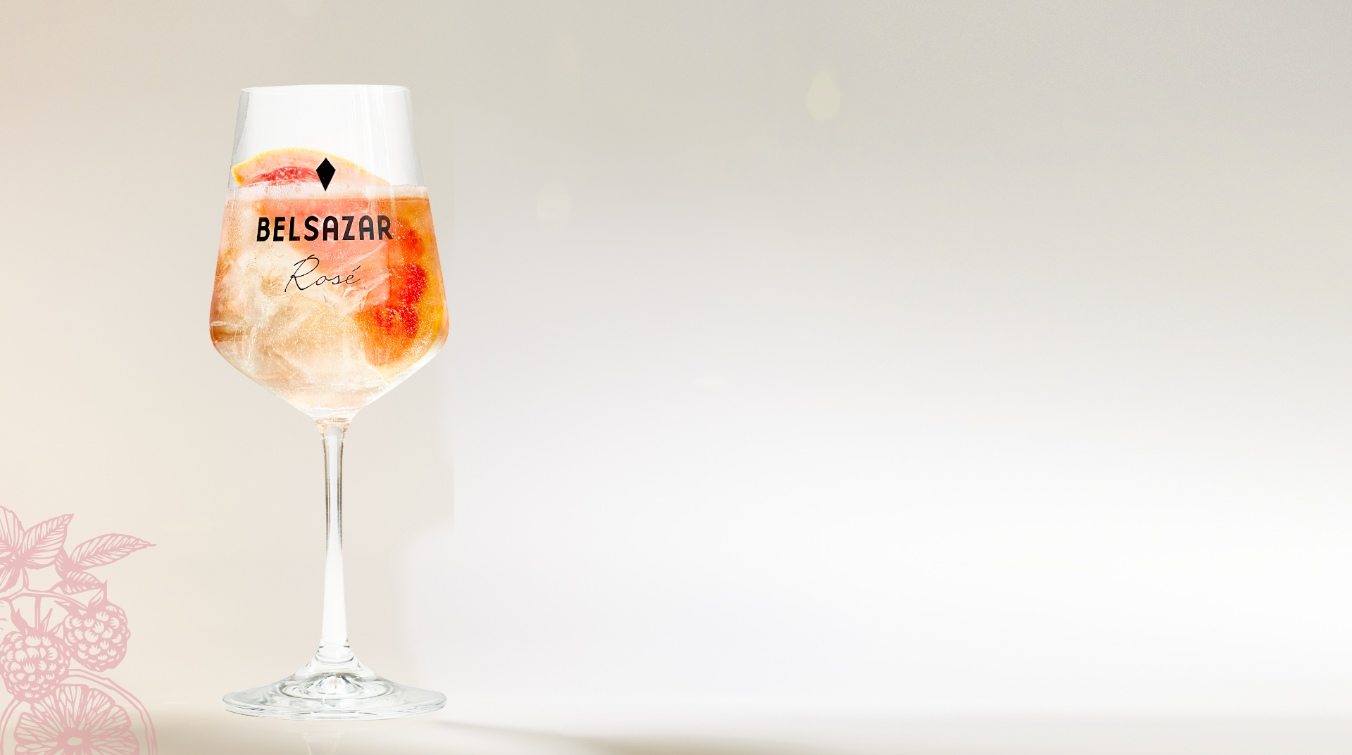 BELSAZAR ROSÉ & TONIC